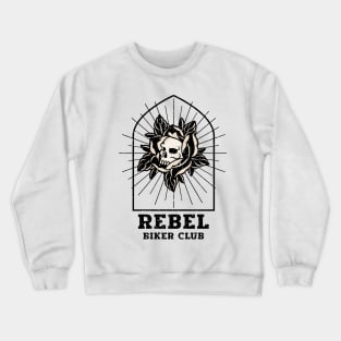 Rebel Biker Club Crewneck Sweatshirt